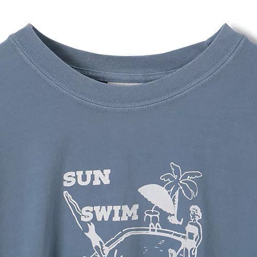 【パロットキャンバス/PARROTT CANVAS】のPOOLSIDE S/S T-SHIRT 人気、トレンドファッション・服の通販 founy(ファニー) 　ファッション　Fashion　レディースファッション　Fashion for Women　トップス・カットソー　Cut & Sew Tops　シャツ・ブラウス・オフィスカジュアル　Elegant Blouses & Button-Ups　ロングTシャツ・Tシャツ　Longline T-Shirts & Tees　旅行　Travel　小旅行　Short Trip　グラフィック　Graphic, Graphic Design　今季　This Season, Current Season　夏　Summer　S/S・春夏　SS, Spring/Summer, Warm Season　洗える　Machine Washable　other-3|ID: prp329100004878020 ipo3291000000036389330