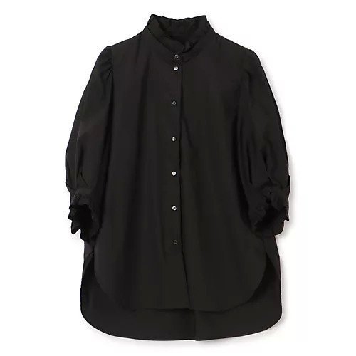 【ペールジュート/Pale Jute】のClassic frill shirt インテリア・キッズ・メンズ・レディースファッション・服の通販 founy(ファニー) https://founy.com/ ファッション Fashion レディースファッション Fashion for Women トップス・カットソー Cut & Sew Tops シャツ・ブラウス・オフィスカジュアル Elegant Blouses & Button-Ups ギャザー Gathered, Ruffled クラシカル Classical, Vintage-Inspired クラシック Classic, Timeless Style コンパクト Compact, Small Size フリル Frill, Ruffle ボトム Bottoms, Lower Wear エレガント 上品 Elegant 定番 Standard, Basic Item 洗える Machine Washable |ID: prp329100004879271 ipo3291000000036408462