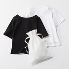 【エムセブンデイズ/M7days】の大人きれいめパックT(スムースT&リブT) 人気、トレンドファッション・服の通販 founy(ファニー) ファッション Fashion レディースファッション Fashion for Women インナー Innerwear 洗える Machine Washable カットソー Cut and Sewn Top 巾着 Drawstring Bag, Kinchaku トレンド Trend, Trending Now なめらか Smooth, Silky Texture フィット Fit, Slim Fit ワイド Wide, Wide Fit 旅行 Travel ビジネス 仕事 通勤 Business / Work / Commuting thumbnail ホワイト(ワイドT)×黒(リブT)|ID: prp329100004879277 ipo3291000000036408496