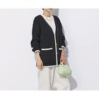 【アダワス/ADAWAS】のLOOP KNITTED JACKET 人気、トレンドファッション・服の通販 founy(ファニー) ファッション Fashion レディースファッション Fashion for Women アウター Coat / Outerwear Collection レディースジャケット・軽アウター Jackets トップス・カットソー Cut & Sew Tops ニット Knit Tops & Sweaters カーディガン Cardigan, Knitwear ジャケット Jacket, Outerwear ループ Loop, Loop Knit thumbnail 【HPS別注】ブラック|ID: prp329100004879455 ipo3291000000036409515