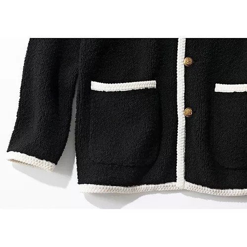 【アダワス/ADAWAS】のLOOP KNITTED JACKET 人気、トレンドファッション・服の通販 founy(ファニー) ファッション Fashion レディースファッション Fashion for Women アウター Coat / Outerwear Collection レディースジャケット・軽アウター Jackets トップス・カットソー Cut & Sew Tops ニット Knit Tops & Sweaters カーディガン Cardigan, Knitwear ジャケット Jacket, Outerwear ループ Loop, Loop Knit other-3|ID: prp329100004879455 ipo3291000000036409526