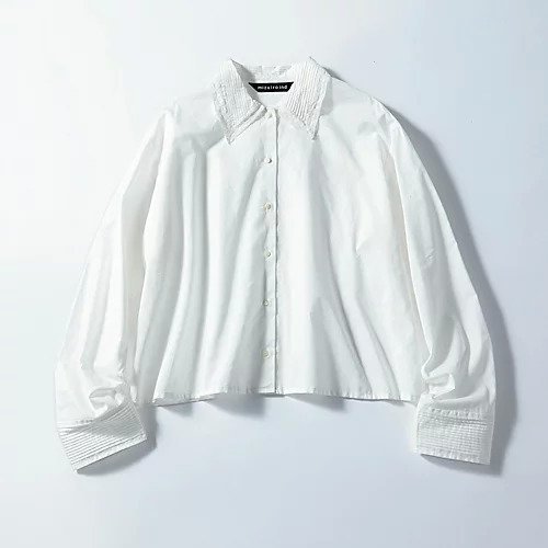 【ミズイロ インド/mizuiro ind】の【洗える】pin tuck collar shirt 人気、トレンドファッション・服の通販 founy(ファニー) ファッション Fashion レディースファッション Fashion for Women トップス・カットソー Cut & Sew Tops シャツ・ブラウス・オフィスカジュアル Elegant Blouses & Button-Ups トリミング Trimming, Decorative Edge バランス Balance, Style Balance ベスト Vest, Waistcoat レギュラー Regular, Standard Fit レース Lace, Lace Fabric ワイド Wide, Wide Fit 洗える Machine Washable other-3|ID: prp329100004879507 ipo3291000000036409889