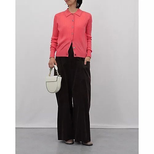 【エムセブンデイズ/M7days】の襟つきリブニット 人気、トレンドファッション・服の通販 founy(ファニー) 　ファッション　Fashion　レディースファッション　Fashion for Women　トップス・カットソー　Cut & Sew Tops　ニット　Knit Tops & Sweaters　カーディガン　Cardigan, Knitwear　トレンド　Trend, Trending Now　バランス　Balance, Style Balance　フィット　Fit, Slim Fit　リブニット　Rib Knit, Ribbed Knit　ワイド　Wide, Wide Fit　ワイドリブ　Wide Rib, Wide Ribbed Knit　人気　Popular, Best Seller　other-2|ID: prp329100004879525 ipo3291000000036410058