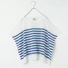 【トラディショナル ウェザーウェア/TWW / Traditional Weatherwear】の【洗える】LYNE KNIT N/S WHITE・BLUE|ID: prp329100004879531 ipo3291000000036410123