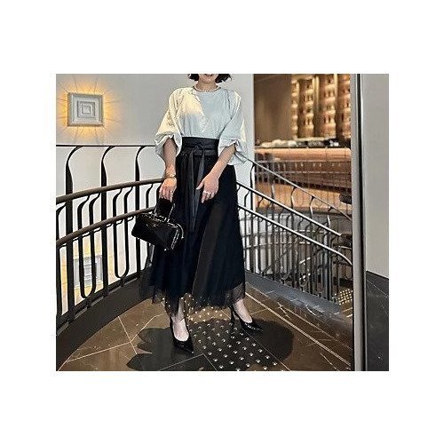 【エクラ/eclat】のビッグスリーブプルオーバー 人気、トレンドファッション・服の通販 founy(ファニー) 　ファッション　Fashion　レディースファッション　Fashion for Women　トップス・カットソー　Cut & Sew Tops　カジュアルプルオーバー・ニットトップス　Pullovers & Knit Tops / Casual Pullovers　エレガント 上品　Elegant　シンプル　Simple, Minimal　フォルム　Silhouette, Form　ボトム　Bottoms, Lower Wear　別注　Limited Edition, Custom Order　洗える　Machine Washable　other-2|ID: prp329100004879551 ipo3291000000036410336