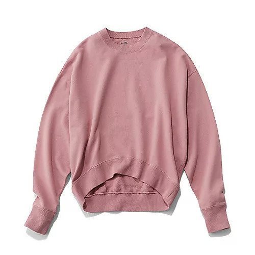 【トゥエルブクローゼット/12closet】の【USAコットン】【洗える】コクーンスウェット インテリア・キッズ・メンズ・レディースファッション・服の通販 founy(ファニー) 　ファッション　Fashion　レディースファッション　Fashion for Women　トップス・カットソー　Cut & Sew Tops　レディースパーカー・カジュアルフーディー　Casual Hoodies & Sweatshirts　スウェット・クルーネックトップス　Sweatshirts & Crewnecks / Relaxed Fit Sweat Tops　コンパクト　Compact, Small Size　スウェット / スエット　Sweatshirt, Sweatwear　ヴィンテージ　Vintage Style　洗える　Machine Washable　スモーキーピンク|ID: prp329100004879555 ipo3291000000036410371