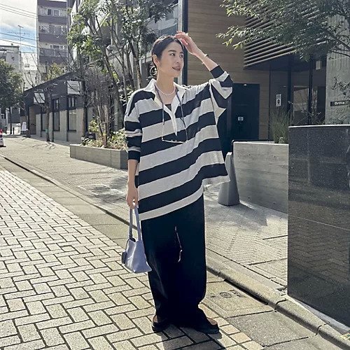 【ノーリーズ/NOLLEY'S】の【MAQWEL/マクウェル】ウォッシャブルBIGラガーシャツ 人気、トレンドファッション・服の通販 founy(ファニー) 　ファッション　Fashion　レディースファッション　Fashion for Women　トップス・カットソー　Cut & Sew Tops　シャツ・ブラウス・オフィスカジュアル　Elegant Blouses & Button-Ups　2026年　2026　ウォッシャブル　Machine Washable　カットソー　Cut and Sewn Top　クラシック　Classic, Timeless Style　スラックス　Slacks, Dress Pants　デニム　Denim, Jeans Material　バランス　Balance, Style Balance　ボーダー　Border, Stripe　リラックス　Relax, Relaxed Fit　other-3|ID: prp329100004879560 ipo3291000000036410450