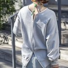 【ノーリーズ/NOLLEY'S】のウォッシャブル2WAYロングジップスウェット ミディアムグレー|ID: prp329100004879563 ipo3291000000036410465