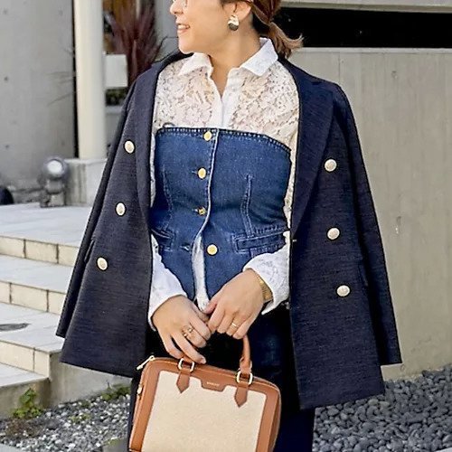 【リエミラー/Rie Miller】の【RM denim】2WAYデニムビスチェ 人気、トレンドファッション・服の通販 founy(ファニー) 　ファッション　Fashion　レディースファッション　Fashion for Women　トップス・カットソー　Cut & Sew Tops　ビスチェ　Bustiers & Corset Tops / Layered Bustier Style　2026年　2026　アクセサリー　Fashion Accessories　インナー　Innerwear　コルセット　Corset, Bustier　ジャケット　Jacket, Outerwear　other-2|ID: prp329100004879571 ipo3291000000036410566