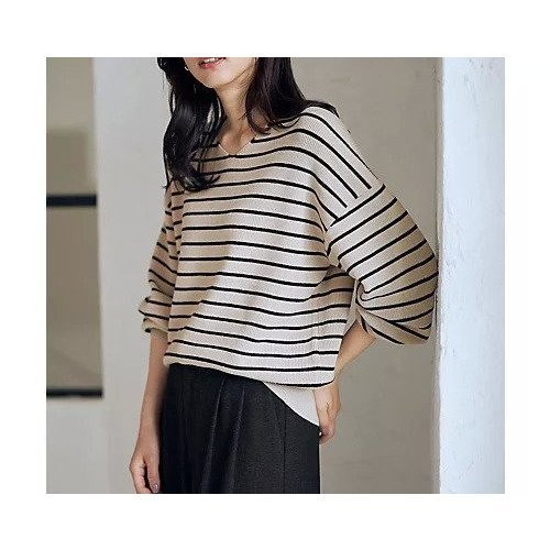 【エニー/ANY】の【8色展開】Vネックデイリーニット インテリア・キッズ・メンズ・レディースファッション・服の通販 founy(ファニー) https://founy.com/ ファッション Fashion レディースファッション Fashion for Women トップス・カットソー Cut & Sew Tops ニット Knit Tops & Sweaters Vネックトップス V-Neck Tops / V-Cut Neckline Shirts おすすめ Recommended / Our Picks ストレッチ Stretch, Stretchy Fabric タートルネック Turtleneck, High Neck ボトム Bottoms, Lower Wear ボーダー Border, Stripe 洗える Machine Washable |ID: prp329100004879582 ipo3291000000036410679