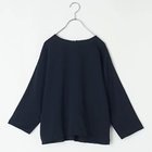 【デミルクス ビームス/Demi-Luxe BEAMS】の【洗える】ブラウスライクトップス.M 人気、トレンドファッション・服の通販 founy(ファニー) ファッション Fashion レディースファッション Fashion for Women トップス・カットソー Cut & Sew Tops シャツ・ブラウス・オフィスカジュアル Elegant Blouses & Button-Ups サテン Satin, Glossy Fabric シンプル Simple, Minimal リラックス Relax, Relaxed Fit 洗える Machine Washable thumbnail 【LEE別注】ネイビー|ID: prp329100004879591 ipo3291000000036410799