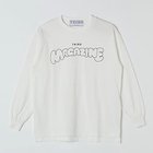 【サードマガジン/THIRD MAGAZINE】の【HPS別注】バブルロゴ ロンTEE 人気、トレンドファッション・服の通販 founy(ファニー) ファッション Fashion レディースファッション Fashion for Women トップス・カットソー Cut & Sew Tops ロングTシャツ・Tシャツ Longline T-Shirts & Tees シルバー Silver, Metallic Silver スリーブ Sleeve, Long Sleeve / Short Sleeve モチーフ Motif, Design Theme ロング Long, Long-Length 人気 Popular, Best Seller 別注 Limited Edition, Custom Order 洗える Machine Washable thumbnail オフホワイト×ブラックロゴ|ID: prp329100004879601 ipo3291000000036410891