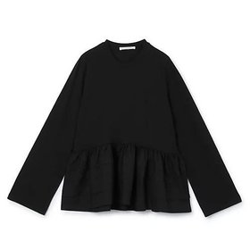 【セシリー バンセン/CECILIE BAHNSEN】のAUDREY T-SHIRT JERSEY 人気、トレンドファッション・服の通販 founy(ファニー) ファッション Fashion レディースファッション Fashion for Women トップス・カットソー Cut & Sew Tops シャツ・ブラウス・オフィスカジュアル Elegant Blouses & Button-Ups ロングTシャツ・Tシャツ Longline T-Shirts & Tees 2025年 2025 2025-2026秋冬・A/W Autumn/Winter 2025–26 AW25–26 ドレス Dress, One-Piece バランス Balance, Style Balance フィット Fit, Slim Fit プリーツ Pleats, Pleated ペプラム Peplum, Flared Hem 洗える Machine Washable |ID:prp329100004879606