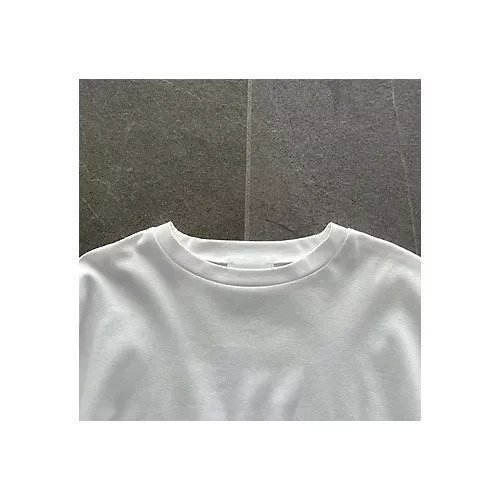 【エムセブンデイズ フォー プチ/M7days for petit】の袖ギャザーロングTシャツ 人気、トレンドファッション・服の通販 founy(ファニー) 　ファッション　Fashion　レディースファッション　Fashion for Women　トップス・カットソー　Cut & Sew Tops　シャツ・ブラウス・オフィスカジュアル　Elegant Blouses & Button-Ups　ロングTシャツ・Tシャツ　Longline T-Shirts & Tees　カットソー　Cut and Sewn Top　ギャザー　Gathered, Ruffled　シルケット　Silket, Silky Cotton　トレンド　Trend, Trending Now　ロング　Long, Long-Length　洗える　Machine Washable　other-3|ID: prp329100004879634 ipo3291000000036411244