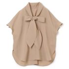 【エムセブンデイズ/M7days】のさらふわボウタイブラウス 人気、トレンドファッション・服の通販 founy(ファニー) ファッション Fashion レディースファッション Fashion for Women トップス・カットソー Cut & Sew Tops シャツ・ブラウス・オフィスカジュアル Elegant Blouses & Button-Ups エレガント 上品 Elegant ヴィンテージ Vintage Style 洗える Machine Washable シアー Sheer, See-Through スリーブ Sleeve, Long Sleeve / Short Sleeve ドレープ Drape, Draping Fabric 人気 Popular, Best Seller ハイネック High Neck, Mock Neck バランス Balance, Style Balance フリル Frill, Ruffle フレンチ French, French Style フロント Front, Front Design ラウンド Round, Round Neck リボン Ribbon, Bow 夏 Summer thumbnail ベージュ|ID: prp329100004879649 ipo3291000000036411493