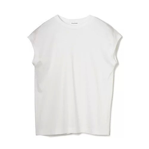 【イーバイエクラ/E by eclat】のフレンチスリーブTシャツ インテリア・キッズ・メンズ・レディースファッション・服の通販 founy(ファニー) 　ファッション　Fashion　レディースファッション　Fashion for Women　トップス・カットソー　Cut & Sew Tops　シャツ・ブラウス・オフィスカジュアル　Elegant Blouses & Button-Ups　ロングTシャツ・Tシャツ　Longline T-Shirts & Tees　スリーブ　Sleeve, Long Sleeve / Short Sleeve　フェミニン　Feminine, Girly　フレンチ　French, French Style　半袖　Short Sleeve, Half Sleeve　洗える　Machine Washable　ホワイト|ID: prp329100004879650 ipo3291000000036411513