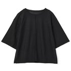 【スアデオ/suadeo】のシアー切替ワイドTシャツ 人気、トレンドファッション・服の通販 founy(ファニー) ファッション Fashion レディースファッション Fashion for Women トップス・カットソー Cut & Sew Tops シャツ・ブラウス・オフィスカジュアル Elegant Blouses & Button-Ups ロングTシャツ・Tシャツ Longline T-Shirts & Tees オーガンジー Organza Fabric カットソー Cut and Sewn Top シアー Sheer, See-Through ストレッチ Stretch, Stretchy Fabric ビンテージ Vintage, Retro Style ワイド Wide, Wide Fit 切替 Switching, Contrast Panel 洗える Machine Washable thumbnail ブラック|ID: prp329100004879677 ipo3291000000036411874