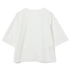 【スアデオ/suadeo】のシアー切替ワイドTシャツ オフホワイト|ID: prp329100004879677 ipo3291000000037039568