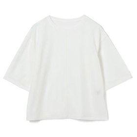 【スアデオ/suadeo】のシアー切替ワイドTシャツ 大人の最旬トレンドファッション＆コーディネート founy(ファウニー) ファッション Fashion レディースファッション Fashion for Women トップス・カットソー Cut & Sew Tops シャツ・ブラウス・オフィスカジュアル Elegant Blouses & Button-Ups ロングTシャツ・Tシャツ Longline T-Shirts & Tees オーガンジー Organza Fabric カットソー Cut and Sewn Top シアー Sheer, See-Through ストレッチ Stretch, Stretchy Fabric ビンテージ Vintage, Retro Style ワイド Wide, Wide Fit 切替 Switching, Contrast Panel 洗える Machine Washable |ID:prp329100004879677