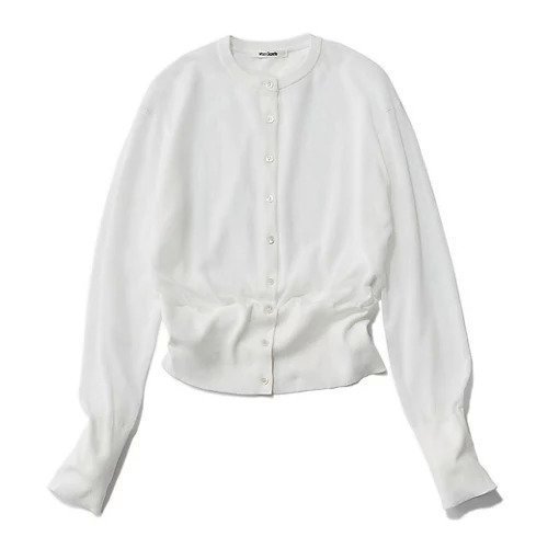 【ウィムガゼット/Whim Gazette】の【Marisol別注】シアーニットカーディガン インテリア・キッズ・メンズ・レディースファッション・服の通販 founy(ファニー) 　ファッション　Fashion　レディースファッション　Fashion for Women　トップス・カットソー　Cut & Sew Tops　ニット　Knit Tops & Sweaters　カーディガン・羽織り　Layered Style Cardigans　洗える　Machine Washable　カーディガン　Cardigan, Knitwear　コンパクト　Compact, Small Size　シアー　Sheer, See-Through　ショート　Short, Short Length　シンプル　Simple, Minimal　トレンド　Trend, Trending Now　ネップ　Nepp, Slub Yarn　人気　Popular, Best Seller　バランス　Balance, Style Balance　フィット　Fit, Slim Fit　別注　Limited Edition, Custom Order　リネン　Linen, Linen Fabric　夏　Summer　エレガント 上品　Elegant　ホワイト|ID: prp329100004879680 ipo3291000000036411889