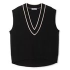 【チノ/CINOH】の【HPS別注】チルデンVネックベスト 人気、トレンドファッション・服の通販 founy(ファニー) ファッション Fashion レディースファッション Fashion for Women アウター Coat / Outerwear Collection トップス・カットソー Cut & Sew Tops ベスト&ジレ / 重ね着スタイル Vests & Gilets Vネックトップス V-Neck Tops / V-Cut Neckline Shirts インナー Innerwear エレガント 上品 Elegant 秋 Autumn カットソー Cut and Sewn Top シアー Sheer, See-Through スタイリッシュ Stylish, Fashionable タートルネック Turtleneck, High Neck ベスト Vest, Waistcoat 別注 Limited Edition, Custom Order モダン Modern, Contemporary リラックス Relax, Relaxed Fit thumbnail ブラック|ID: prp329100004879700 ipo3291000000036412047