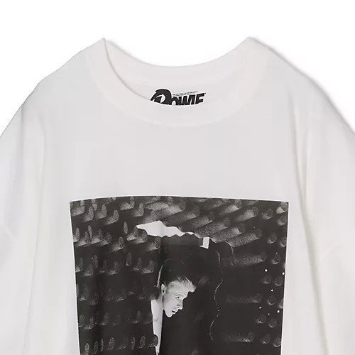 【キャサリンハムネット/KATHARINE HAMNETT LONDON】のデビッド・ボウイ キャサリン・ハムネットコラボTボシャツ 人気、トレンドファッション・服の通販 founy(ファニー) 　ファッション　Fashion　レディースファッション　Fashion for Women　トップス・カットソー　Cut & Sew Tops　シャツ・ブラウス・オフィスカジュアル　Elegant Blouses & Button-Ups　ジャケット　Jacket, Outerwear　ダイヤモンド　Diamond, Brilliant Cut　ビッグ　Big, Oversized　ビンテージ　Vintage, Retro Style　ワーク　Workwear, Utility Style　洗える　Machine Washable　犬　Dog　other-3|ID: prp329100004879770 ipo3291000000036412501