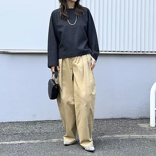 【プルミエ アロンディスモン/1er Arrondissement】の【Marisol別注】ウールスムースドルマントップス 人気、トレンドファッション・服の通販 founy(ファニー) 　ファッション　Fashion　レディースファッション　Fashion for Women　トップス・カットソー　Cut & Sew Tops　なめらか　Smooth, Silky Texture　スペシャル　Special, Limited Edition　ルーズ　Loose, Oversized　エレガント 上品　Elegant　別注　Limited Edition, Custom Order　other-2|ID: prp329100004879849 ipo3291000000036413018