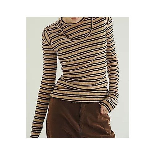 【クラネ/CLANE】のLAYERED SHOULDER CUT TOPS 人気、トレンドファッション・服の通販 founy(ファニー) ファッション Fashion レディースファッション Fashion for Women トップス・カットソー Cut & Sew Tops 2025年 2025 2025-2026秋冬・A/W Autumn/Winter 2025–26 AW25–26 インナー Innerwear コンパクト Compact, Small Size シンプル Simple, Minimal ストレッチ Stretch, Stretchy Fabric ベーシック Basic, Essential ボーダー Border, Stripe ランダム Random, Irregular other-2|ID: prp329100004879860 ipo3291000000036413084