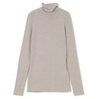 【アモーメント/AMOMENTO】のTURTLE T-SHIRT 人気、トレンドファッション・服の通販 founy(ファニー) ファッション Fashion レディースファッション Fashion for Women トップス・カットソー Cut & Sew Tops シャツ・ブラウス・オフィスカジュアル Elegant Blouses & Button-Ups ロングTシャツ・Tシャツ Longline T-Shirts & Tees 2025年 2025 2025-2026秋冬・A/W Autumn/Winter 2025–26 AW25–26 タートルネック Turtleneck, High Neck ベーシック Basic, Essential thumbnail LIGHT GREY|ID: prp329100004879869 ipo3291000000036413137
