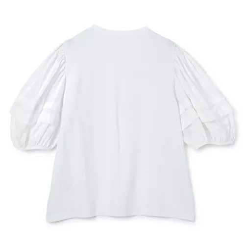 【セシリー バンセン/CECILIE BAHNSEN】のBEN T-SHIRT JERSEY 人気、トレンドファッション・服の通販 founy(ファニー) 　ファッション　Fashion　レディースファッション　Fashion for Women　トップス・カットソー　Cut & Sew Tops　シャツ・ブラウス・オフィスカジュアル　Elegant Blouses & Button-Ups　ロングTシャツ・Tシャツ　Longline T-Shirts & Tees　2025年　2025　2025-2026秋冬・A/W　Autumn/Winter 2025–26 AW25–26　プリーツ　Pleats, Pleated　ボトム　Bottoms, Lower Wear　洗える　Machine Washable　other-2|ID: prp329100004879911 ipo3291000000036413416