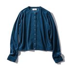 【トゥエルブクローゼット/12closet】の【洗える】ベロアスナップカーディガン 人気、トレンドファッション・服の通販 founy(ファニー) ファッション Fashion レディースファッション Fashion for Women トップス・カットソー Cut & Sew Tops カーディガン・羽織り Layered Style Cardigans ベロアトップス Velour Tops / Velvet-Look Items 10月号 October Issue カットソー Cut and Sewn Top コンパクト Compact, Small Size トレンド Trend, Trending Now ベロア Velour, Soft Velvet リアル Real, Realistic エレガント 上品 Elegant 冬 Winter / This Winter 夏 Summer 洗える Machine Washable A/W・秋冬 Autumn/Winter thumbnail ブルー|ID: prp329100004879923 ipo3291000000036413481