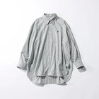 【ジムフレックス/GYMPHLEX】のREGULAR COLLAR TUNIC L/S 人気、トレンドファッション・服の通販 founy(ファニー) ファッション Fashion レディースファッション Fashion for Women トップス・カットソー Cut & Sew Tops スリット Slit, Slit Detail チュニック Tunic, Long Top 洗える Machine Washable thumbnail GREEN×WHITE STRIPE(DK.GREEN)|ID: prp329100004879943 ipo3291000000036413602