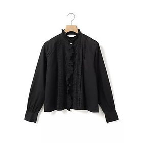 【ミディウミ/MidiUmi】のピンタックレースシャツ 人気、トレンドファッション・服の通販 founy(ファニー) ファッション Fashion レディースファッション Fashion for Women トップス・カットソー Cut & Sew Tops シャツ・ブラウス・オフィスカジュアル Elegant Blouses & Button-Ups インナー Innerwear ハイネック High Neck, Mock Neck レース Lace, Lace Fabric エレガント 上品 Elegant |ID:prp329100004879988