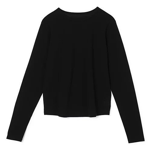 【エムセブンデイズ/M7days】の【洗える】クルーネックシアーTシャツ インテリア・キッズ・メンズ・レディースファッション・服の通販 founy(ファニー) ファッション Fashion レディースファッション Fashion for Women トップス・カットソー Cut & Sew Tops シャツ・ブラウス・オフィスカジュアル Elegant Blouses & Button-Ups ロングTシャツ・Tシャツ Longline T-Shirts & Tees インナー Innerwear 洗える Machine Washable 長袖 Long Sleeve, Full Sleeve ブラック|ID: prp329100004880117 ipo3291000000036417589