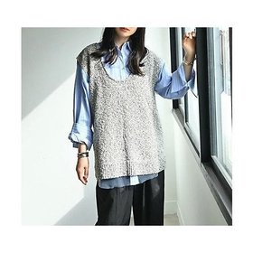 【スタイルデリ/STYLE DELI】の【BLK001】ツイード風ミックススラブプルオーバー 人気、トレンドファッション・服の通販 founy(ファニー) ファッション Fashion レディースファッション Fashion for Women トップス・カットソー Cut & Sew Tops カジュアルプルオーバー・ニットトップス Pullovers & Knit Tops / Casual Pullovers カットソー Cut and Sewn Top シンプル Simple, Minimal セットアップ Set-Up, Coordinated Outfit ツイード Twill, Twill Weave バランス Balance, Style Balance ミックス Mix, Mixed Style |ID:prp329100004880788