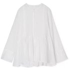 【ヌキテパ/NE QUITTEZ PAS】のCotton Voile Slant Panel Blouse 人気、トレンドファッション・服の通販 founy(ファニー) ファッション Fashion レディースファッション Fashion for Women ギャザー Gathered, Ruffled 洗える Machine Washable thumbnail WHITE|ID: prp329100004880804 ipo3291000000036429019