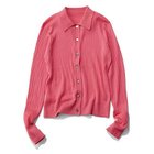 【エムセブンデイズ/M7days】の襟つきリブニット 人気、トレンドファッション・服の通販 founy(ファニー) ファッション Fashion レディースファッション Fashion for Women トップス・カットソー Cut & Sew Tops ニット Knit Tops & Sweaters カーディガン Cardigan, Knitwear トレンド Trend, Trending Now バランス Balance, Style Balance フィット Fit, Slim Fit リブニット Rib Knit, Ribbed Knit ワイド Wide, Wide Fit ワイドリブ Wide Rib, Wide Ribbed Knit 人気 Popular, Best Seller thumbnail ピンク|ID: prp329100004884050 ipo3291000000036457523