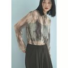 【マージュール/marjour】のNUANCE PATTERN SHEER MESH TEE BEIGE|ID: prp329100004884233 ipo3291000000036604826