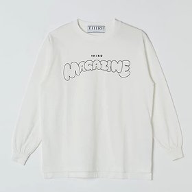【サードマガジン/THIRD MAGAZINE】の【HPS別注】バブルロゴ ロンTEE 人気、トレンドファッション・服の通販 founy(ファニー) ファッション Fashion レディースファッション Fashion for Women トップス・カットソー Cut & Sew Tops ロングTシャツ・Tシャツ Longline T-Shirts & Tees シルバー Silver, Metallic Silver スリーブ Sleeve, Long Sleeve / Short Sleeve モチーフ Motif, Design Theme ロング Long, Long-Length 人気 Popular, Best Seller 別注 Limited Edition, Custom Order 洗える Machine Washable |ID:prp329100004885049