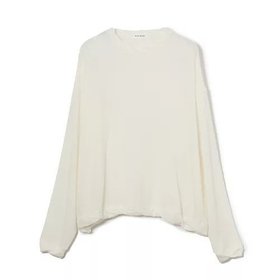 【イーバイエクラ/E by eclat】の【コラボ】カシミヤ混極上ワイドカットソー 大人の最旬トレンドファッション＆コーディネート founy(ファウニー) ファッション Fashion レディースファッション Fashion for Women トップス・カットソー Cut & Sew Tops カットソー・ベーシックTシャツ Cut-and-Sewn Tops / Stretch Tees & Basics なめらか Smooth, Silky Texture コラボ Collaboration, Collab ストレッチ Stretch, Stretchy Fabric 洗える Machine Washable A/W・秋冬 Autumn/Winter |ID:prp329100004887253