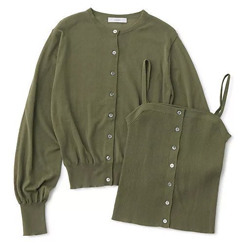 【スアデオ/suadeo】のマルチWAYツインニット インテリア・キッズ・メンズ・レディースファッション・服の通販 founy(ファウニー) https://founy.com/ ファッション Fashion レディースファッション Fashion for Women トップス・カットソー Cut & Sew Tops ニット Knit Tops & Sweaters インナー Innerwear 春 Spring 洗える Machine Washable カーディガン Cardigan, Knitwear キャミ Camisole, Cami Top キャミソール Camisole, Spaghetti Strap Top コンパクト Compact, Small Size 今季 This Season, Current Season トレンド Trend, Trending Now バランス Balance, Style Balance ビスチェ Bustier, Corset Top S/S・春夏 SS, Spring/Summer, Warm Season 夏 Summer エレガント 上品 Elegant |ID: prp329100004887279 ipo3291000000037249818