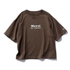 【トゥエルブクローゼット/12closet】の【洗える】USA コットン Merci Tシャツ ブラウン1|ID: prp329100004887290 ipo3291000000037245367
