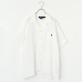 【ポロラルフローレン/POLO RALPH LAUREN】の【洗える】Classic Fit Linen Camp Shirt 大人の最旬トレンドファッション＆コーディネート founy(ファウニー) ファッション Fashion レディースファッション Fashion for Women トップス・カットソー Cut & Sew Tops シャツ・ブラウス・オフィスカジュアル Elegant Blouses & Button-Ups スリット Slit, Slit Detail ボックス Boxy, Box Shape リネン Linen, Linen Fabric 夏 Summer 定番 Standard, Basic Item 洗える Machine Washable |ID:prp329100004887381