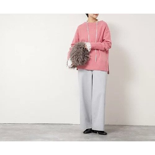 【ノーリーズ/NOLLEY'S】のウールナイロンロング丈プルオーバー 人気、トレンドファッション・服の通販 founy(ファニー) 　ファッション　Fashion　レディースファッション　Fashion for Women　トップス・カットソー　Cut & Sew Tops　カジュアルプルオーバー・ニットトップス　Pullovers & Knit Tops / Casual Pullovers　2025年　2025　2025-2026秋冬・A/W　Autumn/Winter 2025–26 AW25–26　おすすめ　Recommended / Our Picks　デコルテ　Décolleté, Neckline　ボトム　Bottoms, Lower Wear　ロング　Long, Long-Length　other-2|ID: prp329100004887425 ipo3291000000036492867