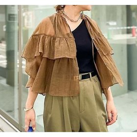 【ノーリーズ/NOLLEY'S】のシアー楊柳フリルブラウス 人気、トレンドファッション・服の通販 founy(ファニー) ファッション Fashion レディースファッション Fashion for Women トップス・カットソー Cut & Sew Tops シャツ・ブラウス・オフィスカジュアル Elegant Blouses & Button-Ups 2025年 2025 2025-2026秋冬・A/W Autumn/Winter 2025–26 AW25–26 おすすめ Recommended / Our Picks インナー Innerwear シアー Sheer, See-Through タンク Tank Top, Sleeveless Top タートル Turtleneck, Turtle Collar フリル Frill, Ruffle 夏 Summer A/W・秋冬 Autumn/Winter 羽織 Haori, Light Jacket |ID:prp329100004887438