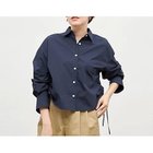 【ノーリーズ/NOLLEY'S】のMY STANDARD ショートシャツ 人気、トレンドファッション・服の通販 founy(ファニー) ファッション Fashion レディースファッション Fashion for Women トップス・カットソー Cut & Sew Tops シャツ・ブラウス・オフィスカジュアル Elegant Blouses & Button-Ups ショート Short, Short Length ストライプ Stripe, Striped Pattern タイプライター Typewriter Fabric, Crisp Cotton 人気 Popular, Best Seller ベーシック Basic, Essential 無地 Plain, Solid Color 2025年 2025 2025-2026秋冬・A/W Autumn/Winter 2025–26 AW25–26 thumbnail ダークネイビー|ID: prp329100004887440 ipo3291000000036492966