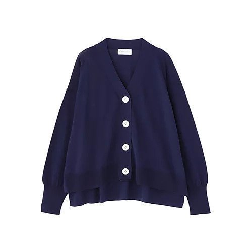 【ヒューマンウーマン/HUMAN WOMAN】のハイツイストコットンVカーデ インテリア・キッズ・メンズ・レディースファッション・服の通販 founy(ファニー) https://founy.com/ ファッション Fashion レディースファッション Fashion for Women スタンダード Standard, Basic |ID: prp329100004887456 ipo3291000000036603329