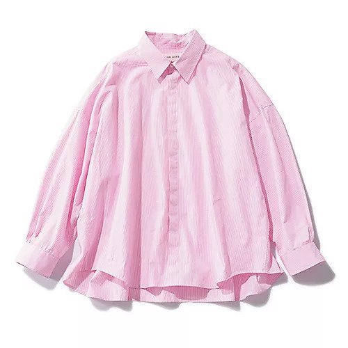 【トゥエルブクローゼット/12closet】の【DEAR DAYS】【洗える】バックフレアオーバーシャツ インテリア・キッズ・メンズ・レディースファッション・服の通販 founy(ファウニー) https://founy.com/ ファッション Fashion レディースファッション Fashion for Women トップス・カットソー Cut & Sew Tops シャツ・ブラウス・オフィスカジュアル Elegant Blouses & Button-Ups バッグ Bags ギャザー Gathered, Ruffled ストライプ Stripe, Striped Pattern フロント Front, Front Design ヨーク Yoke, Yoke Design 定番 Standard, Basic Item 春 Spring 洗える Machine Washable |ID: prp329100004887471 ipo3291000000037249855