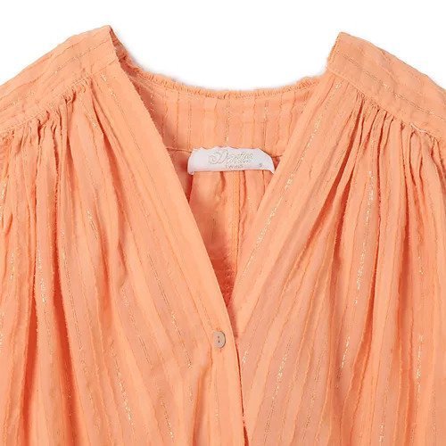 【デボーションツウィンズ/Devotion TWINS】のストライプブラウス 人気、トレンドファッション・服の通販 founy(ファニー) 　ファッション　Fashion　レディースファッション　Fashion for Women　トップス・カットソー　Cut & Sew Tops　シャツ・ブラウス・オフィスカジュアル　Elegant Blouses & Button-Ups　エスニック　Ethnic Style　ギャザー　Gathered, Ruffled　ストライプ　Stripe, Striped Pattern　リュクス　Luxury, Elegant, High-End, Chic　洗える　Machine Washable　other-3|ID: prp329100004887496 ipo3291000000036493589