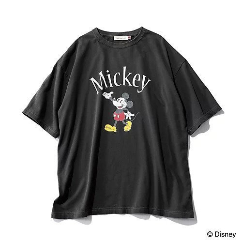 【スアデオ/suadeo】の【suadeo別注】 GOOD ROCK SPEED/ Disney /Tシャツ インテリア・キッズ・メンズ・レディースファッション・服の通販 founy(ファニー) 　ファッション　Fashion　レディースファッション　Fashion for Women　トップス・カットソー　Cut & Sew Tops　シャツ・ブラウス・オフィスカジュアル　Elegant Blouses & Button-Ups　ロングTシャツ・Tシャツ　Longline T-Shirts & Tees　ヴィンテージ　Vintage Style　洗える　Machine Washable　グラフィック　Graphic, Graphic Design　コンパクト　Compact, Small Size　バランス　Balance, Style Balance　プリント　Print, Printed Pattern　別注　Limited Edition, Custom Order　おすすめ　Recommended / Our Picks　スミクロ(ミッキー)|ID: prp329100004887515 ipo3291000000036493874